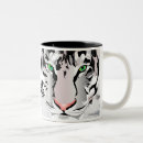 Recherche de tigre blanc tasses Animaux