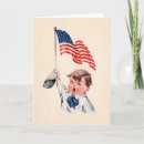 Recherche de drapeau américain vintage vœux cartes Patriotique