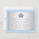 Recherche de bébé 11x14 invitations Prince