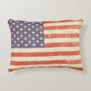 Recherche de drapeau des etats unis coussins Bleu