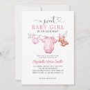 Recherche de douche rose de bébé de robe invitations Pour tous