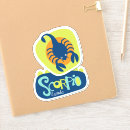 Recherche de zodiaque autocollants Scorpion