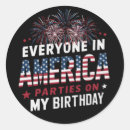 Recherche de indépendance autocollants Jour