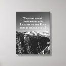 Recherche de message impressions sur toile Noir et blanc