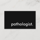 Recherche de pathologiste cartes visite Pathologie
