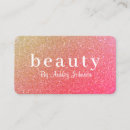 Recherche de fidélité salon beauté cartes visite Maquillage