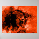 Recherche de lion abstrait art Majestueux