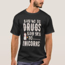 Recherche de licornes tshirts Rouge
