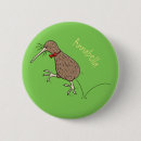 Recherche de oiseaux kiwi badges Illustration