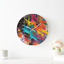 Recherche de style urbain horloges Graffiti