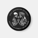 Recherche de gothique mariage magnets Noir et blanc