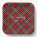 Recherche de tartan assiettes en papier Rustique