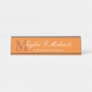 Recherche de porte noms Monogramme