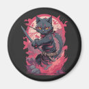Recherche de guerrier japonais magnets Mignon