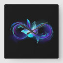 Recherche de papillon violet horloges Magique