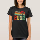 Recherche de 2008 femme tshirts Rétro