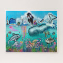 Recherche de créatures mer puzzles Nature