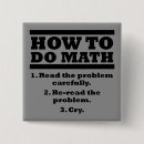 Recherche de math buttons Humor