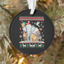 Recherche de éléphants drôles ornements Noël