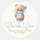 Recherche de boy baby shower autocollants Ours en peluche