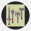 Recherche de épées autocollants Rétro
