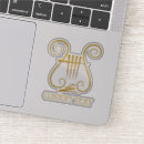 Recherche de lyre autocollants Antique
