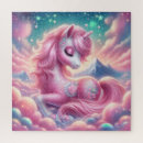 Recherche de licorne puzzles Fille