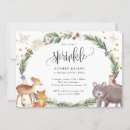 Recherche de deuxième bébé invitations Forêt