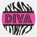 Recherche de pink zebra autocollants Zèbre