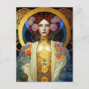 Recherche de klimt cartes postales Femme