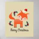 Recherche de renard rouge bébé posters Mignon