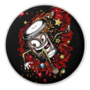 Recherche de tasse café de boutons et poignées de porte Caféine