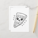 Recherche de pizza mignonne cartes postales Fromage