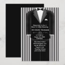 Recherche de smoking mariage invitations Noir