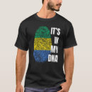 Recherche de drapeau gabon tshirts Empreinte