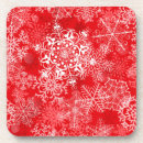 Recherche de flocon neige de dessous de verres Glace