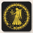 Recherche de signe du zodiaque dessous de verres Astrologie