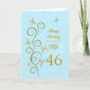Recherche de de 46 ans anniversaire cartes 46ᵉ