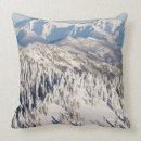Recherche de gamme de montagne coussins Photographie