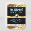 Recherche de vip invitations Billet