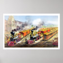Recherche de gare ferroviaire posters Trains