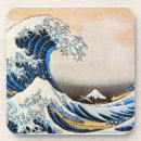 Recherche de hokusai dessous de verres Japonaise