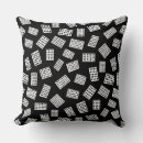 Recherche de abstrait noir et blanc coussins Taches