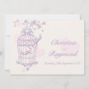Recherche de pourpre 14x19 invitations Rose