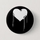 Recherche de emo gothique badges Blanc