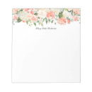 Recherche de fleurs roses blocsnotes Aquarelle florale