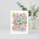 Recherche de lumpur cartes postales Illustration
