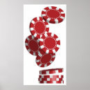 Recherche de poker art Rouge