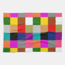 Recherche de patchwork coloré cuisine linges Géométrique