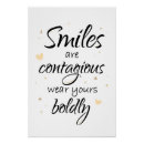 Recherche de sourires posters Positivité